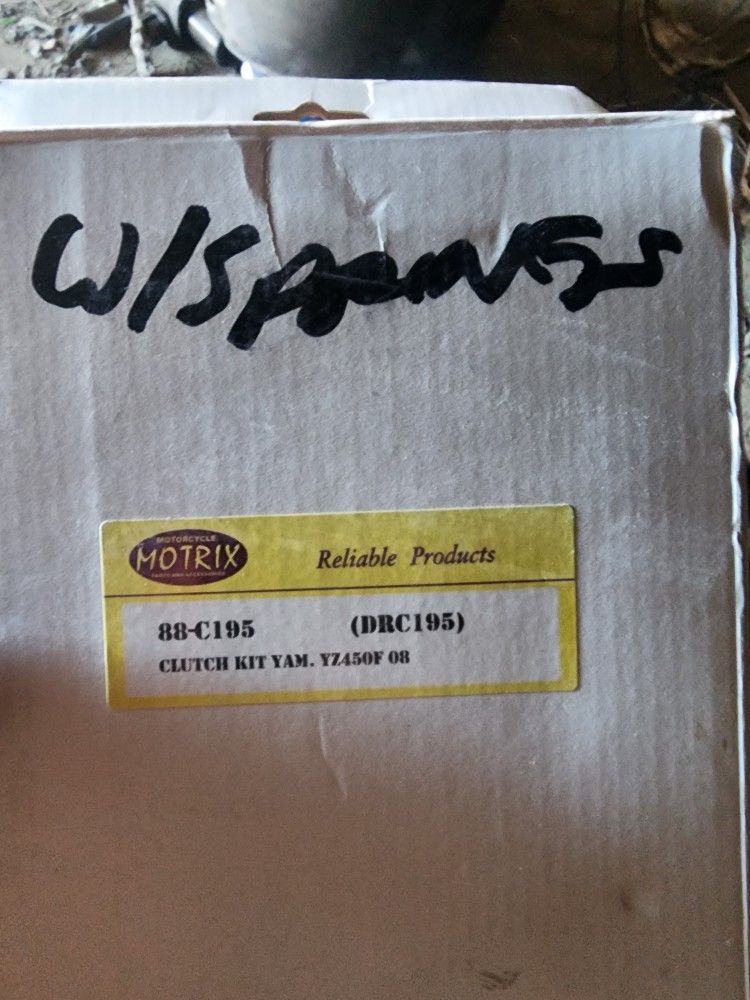 Yam. Yz450f Clutch Kit 08