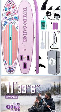 Paddle board & pump