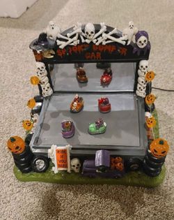 Lemax Spooky Bumper Car Halloween Village Piece