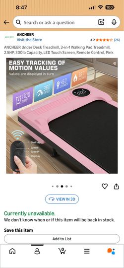 3 in 1 Walking pad treadmill