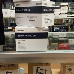 Sigma 30mm F1.4 For Canon RF 