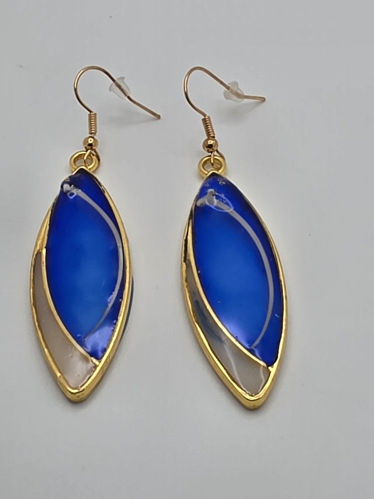 Golden Rattlesnake Earrings