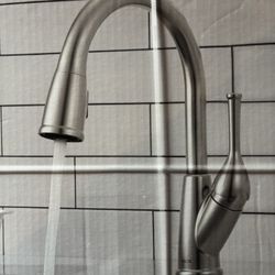 Delta Stainless Pull Down Kitchen Sink Faucet *Brand new*