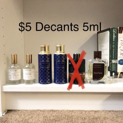 fragrance decants cologne perfume men 5ml