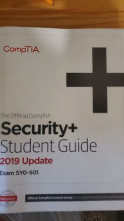 Security+ 501 Student Guide (New)