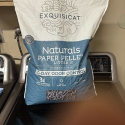Natural Paper Pellets Litter 