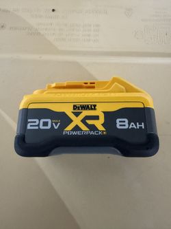 DEWALT 20V MAX XR POWER-Pack Lithium-Ion 8.0Ah Battery BRAND NEW 2024