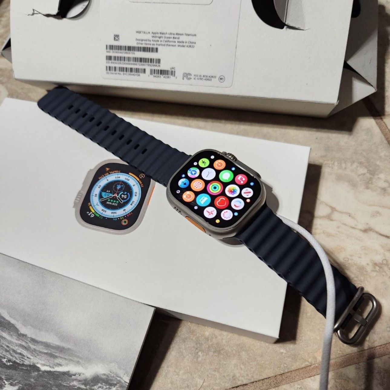 Ultra Apple Watch 49mm Midnight Ocean 