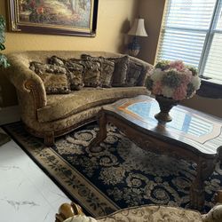 Antique Brown Living room set