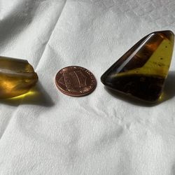 Green Amber From Ethiopia 