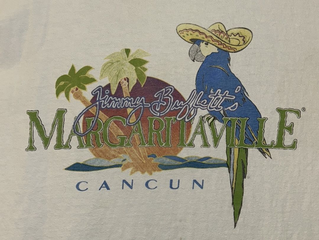 Jimmy Buffett’s Margaritaville Cancun Graphic White Tank