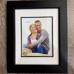 Old Town 8x10 With Mat Black Picture Frame 