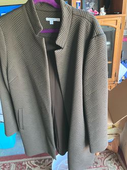 Chico's Textured Open-Front Jacket Size 4