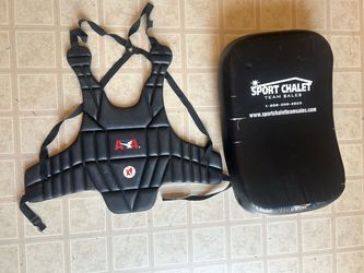 ATA Taekwondo Chest Guard and Kick Pad