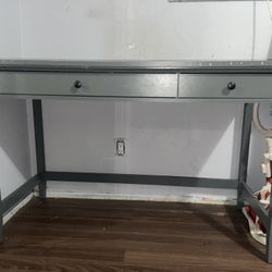Grey Desk 