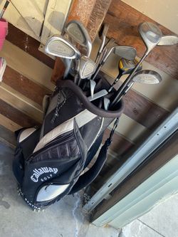 Calloway gulf bag and clubs in great  Condition! 