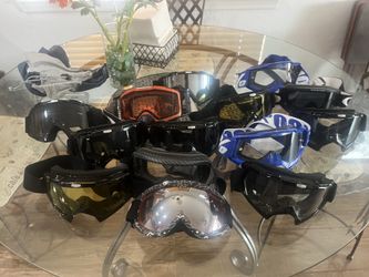 Full Bag of ATV/motorcycle goggles