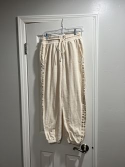 Adidas Cream sweatpants