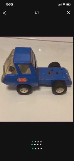 Tonka Midsize Truck Blue Semi Cab