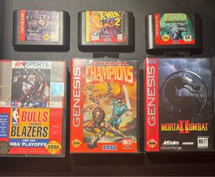Sega Genesis Game Lot - All Tested & Working