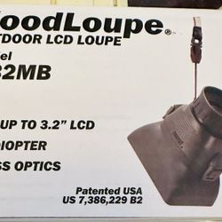 NEW Hoodman H32MB HoodLoupe Camera Viewfinder Loupe 3.2 inch LCD Sun Shade