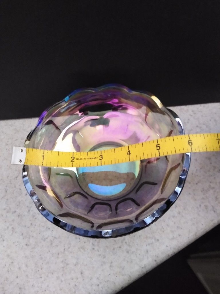 Carnival Glass Small Candy Dish/ Bowl