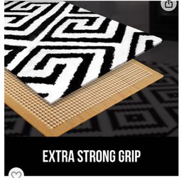 Gorilla Grip Extra Strong Rug Pad Gripper 3x5 FT for Sale in San