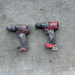 Milwaukee Drills And Charger