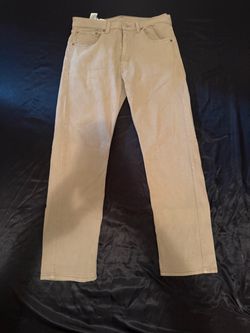 Levi's Khaki Straight Leg Jeans