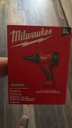 Milwaukee precision blower