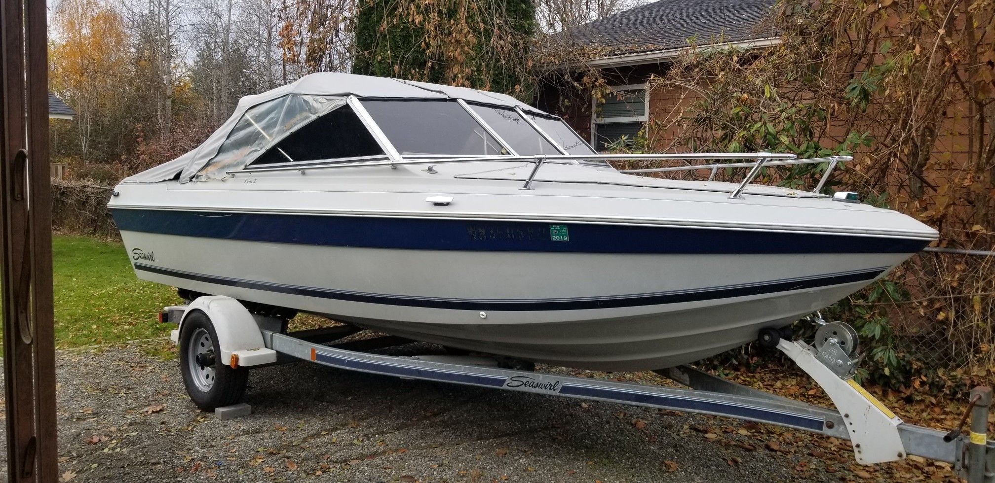 1988 seaswirl boat open bow for Sale in Kent, WA - OfferUp