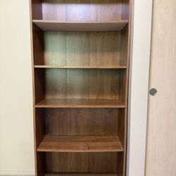 Wooden Bookshelf