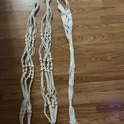 Macrame Plant Hanger X3