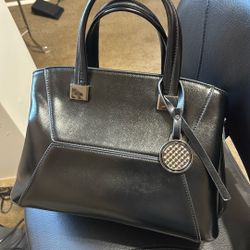Leather Purse Black 