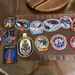 Astronaut Patches Lot Of 13