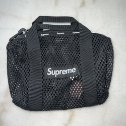 Supreme Mesh Mini Duffle Bag 'Black'