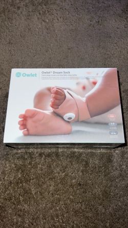 Owlet Dream Sock - Smart Wearable Baby Monitor with Live Heart Rate & Oxygen Alerts - Mint: Bluetooth & Wi-Fi Enabled