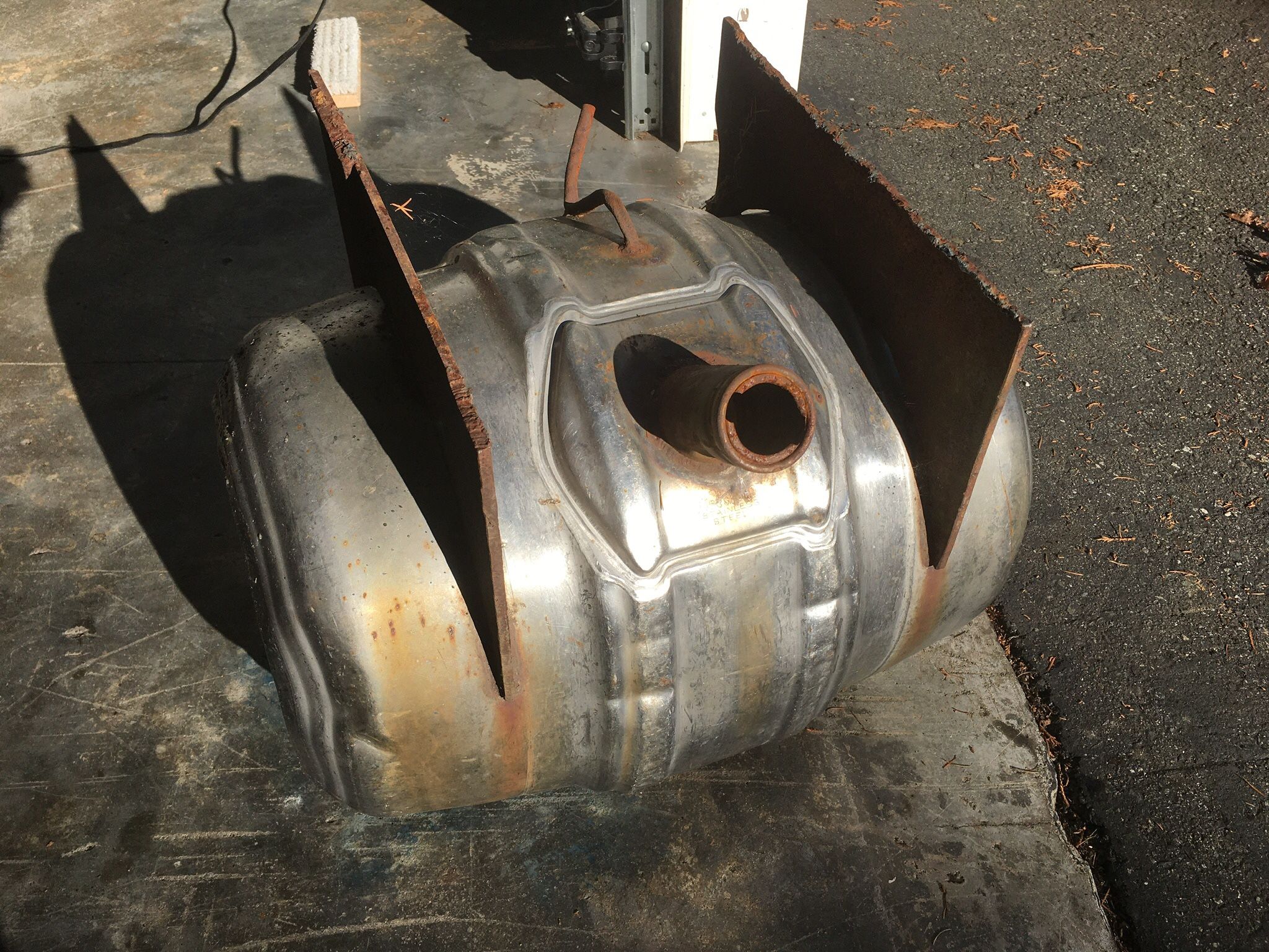 Steel Beer Keg Fuel Gas Tank