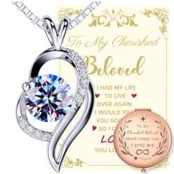 This Beautiful Necklace Is Lumirra Moissanite 