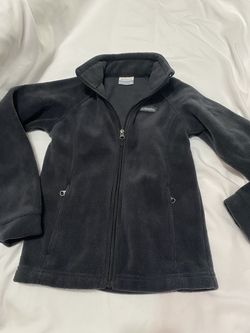 Boys Columbia police jacket, aize medium, black youth