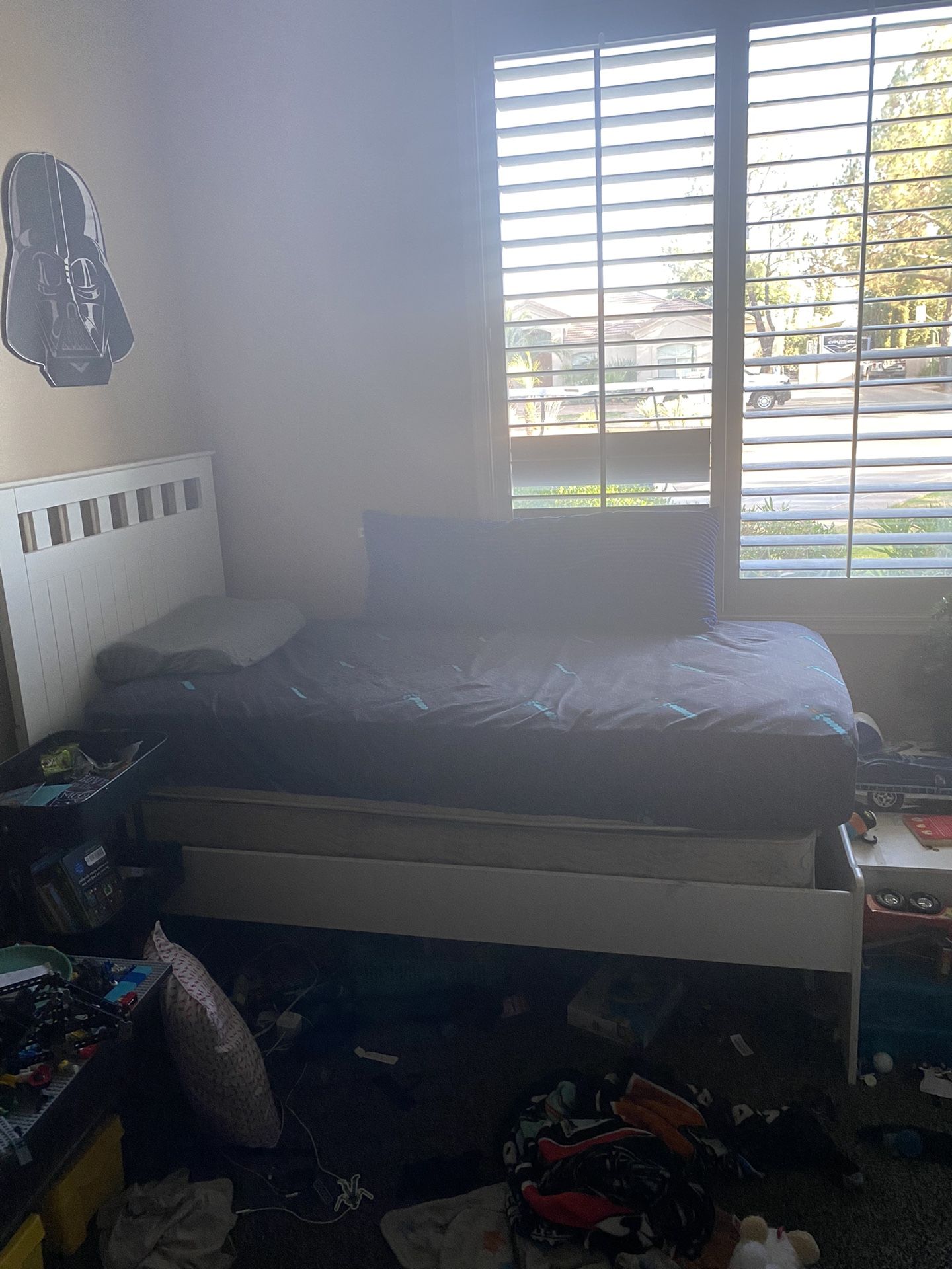 Twin Bed Tall Enough For Extra Mattress Underneath