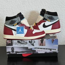 Jordan 1 Retro High Union LA Chicago Shadow.               Size 9.5 In Men 