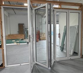 Aluminum Folding Door 144"x96"