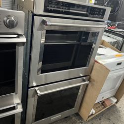 Kitchen Aid Double Oven 27” Wide Stainless Steel 