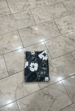 black and white denim tears hoodie
