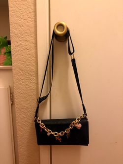 juicy couture black shoulder/crossbody bag
