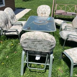 Patio Furniture With Umbrella Aluminum Don’t Rust