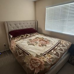 Queen Size Bed Frame And Mattress