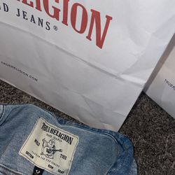 True Religion ℧ XL Denim Jacket (fits large)