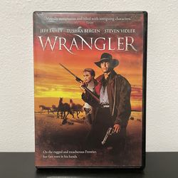 The Wrangler DVD Movie Jeff Fahey Western Vintage Widescreen Drama 1989